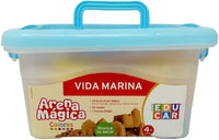 Kit - Maletin Arena Vida Marina 1.5 Kg En 3 Colores 500 Gs - 1