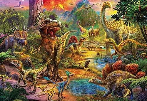 Tierra De Dinosaurios Rompecabezas De 1000 Piezas Educa