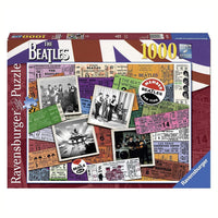 Rompecabezas Tickets Concierto Beatles 1000 Piezas Ravensburger - 1