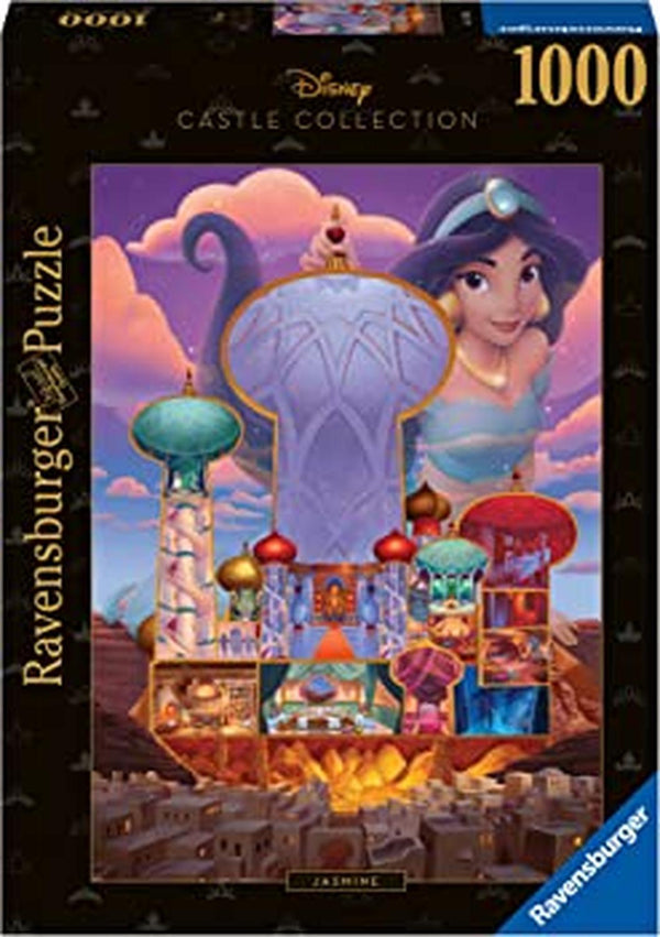 Rompecabezas Castillo Disney: Jasmin 1000 Piezas Ravensburger