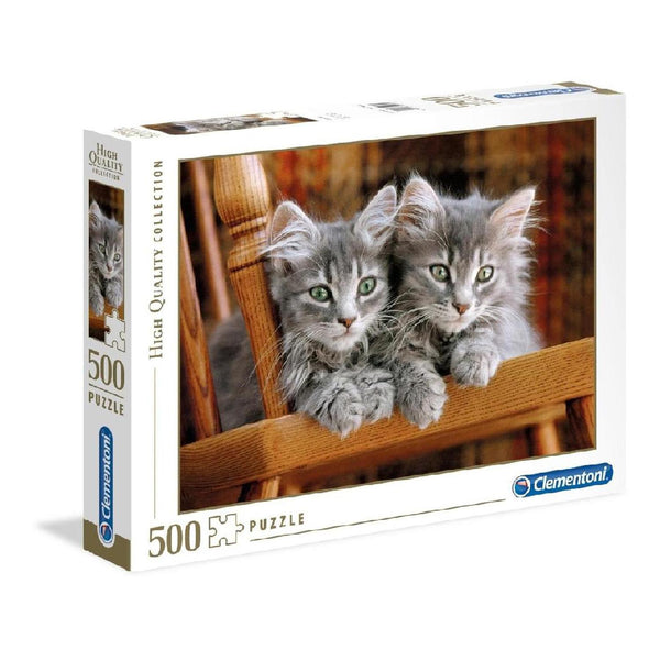 Rompecabezas Gatitos Animales 500 Pz Clementoni