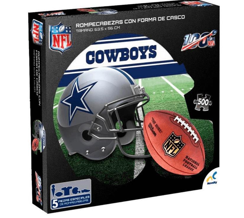 Nfl En Forma De Casco Rompecabezas De 500 Piezas Novelty