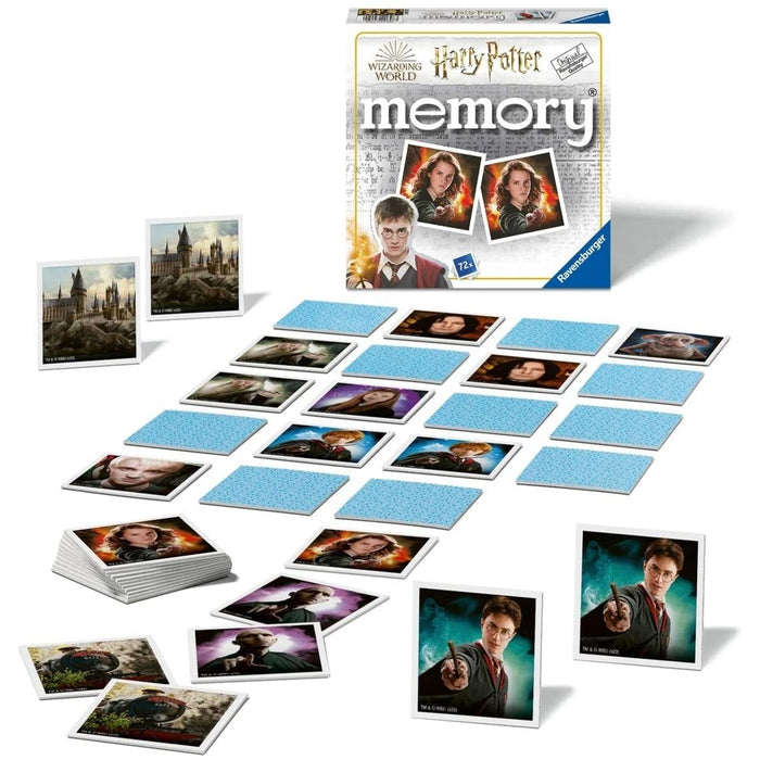 Juego De Memoria Harry Potter Magia Familiar 72 Piezas