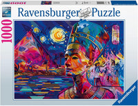 Rompecabezas Nefertiti en el Nilo 1000 piezas Ravensburger - 1