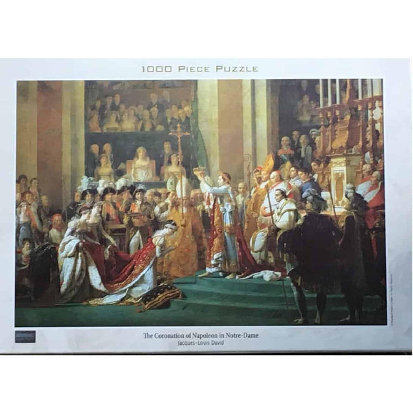 ROMPECABEZAS CORONACION DE NAPOLEON 1000 PIEZAS TOMAX
