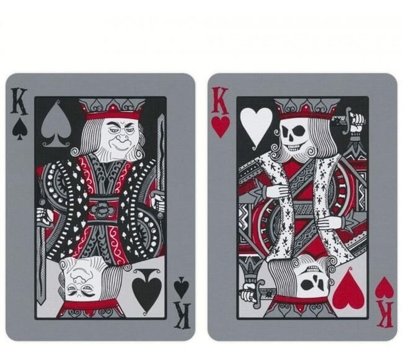 Baraja Poker Tragic Royalty 54 naipes Brilla En La Oscuridad