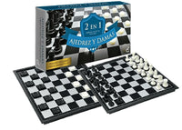 Set 2 En 1 Ajedrez Y Damas Magnetico - 1