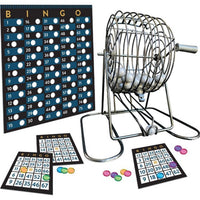 Juego De Mesa Bingo,Metal, Clasico, Salón 244 Piezas - 1