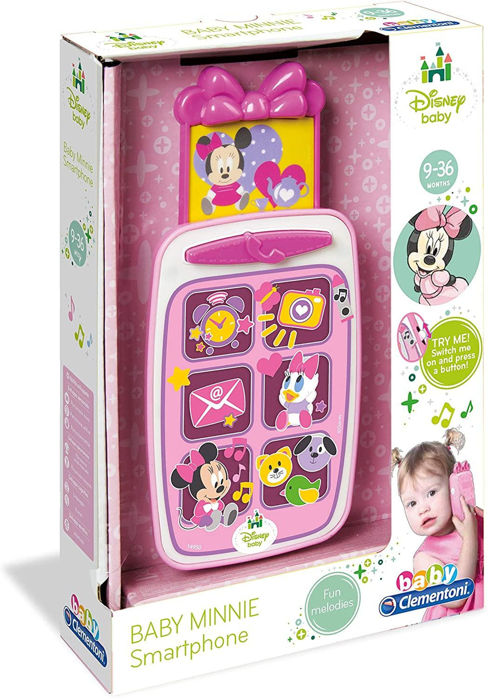 Smartphone Baby Monnie Disney Fun Melodies- Clementoni