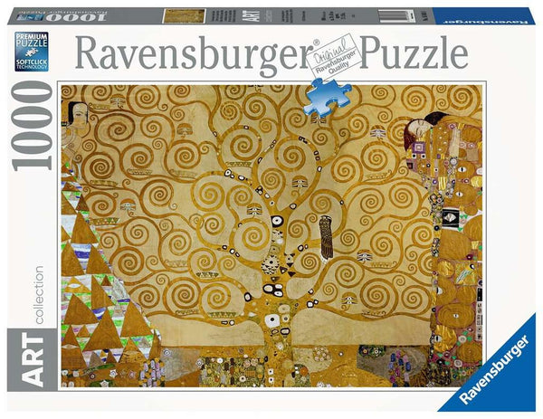 Rompecabezas Klimt- El Árbol de la Vida 1000 piezas Ravensburger