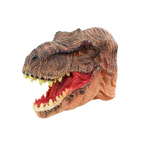 Títeres de Mano Cabeza de Dinosaurio Marionetas Hand Puppets - 3