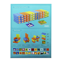 Torre Apilable Para Bebes Animales Educativo 48 Pz - 6