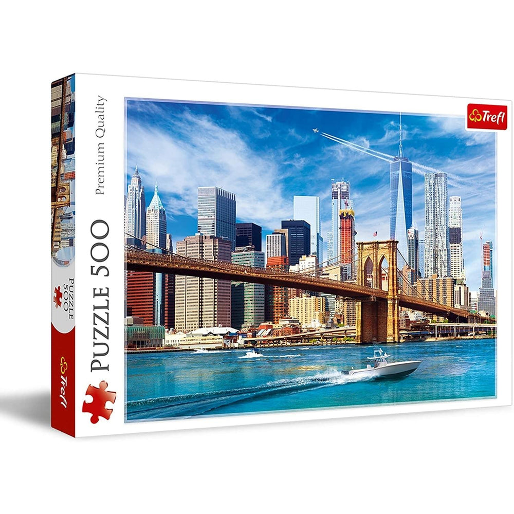 Rompecabezas Vista De Nueva York 500 Piezas