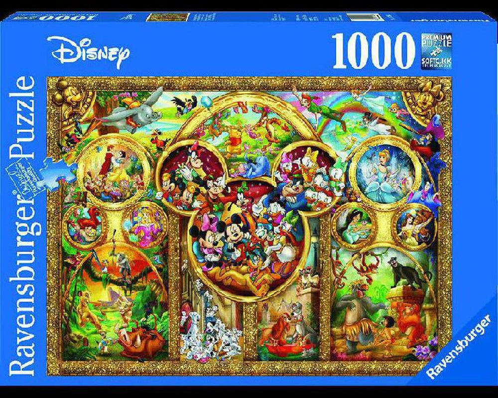 Rompecabezas Los Mejores Temas De Disney 1000 Piezas Ravensburger