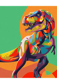 Kit Arte En Diamante T-Rex DIY - 1