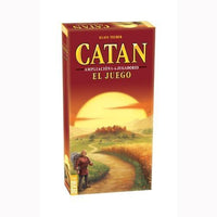 Paquete Catan El Juego + Ampliación 5-6 jug+ Juego De Cartas - 5