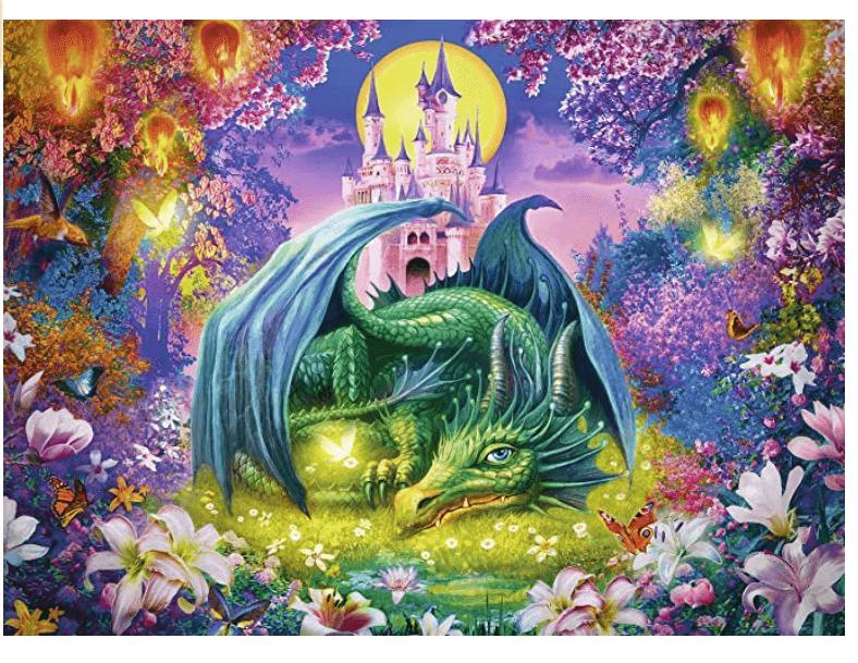 Rompecabezas Dragon Del Bosque 500 Piezas Ravensburger