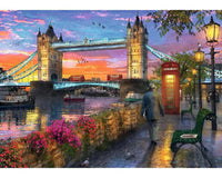 Rompecabezas Puente De Londres Al Atardecer 1000 Ravensburger - 2
