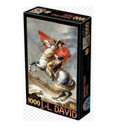 Rompecabezas Jacques-Louis: Napoleon A Caballo 1000 Piezas - 1