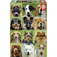 Rompecabezas Collage De Perros 500 Piezas - 1