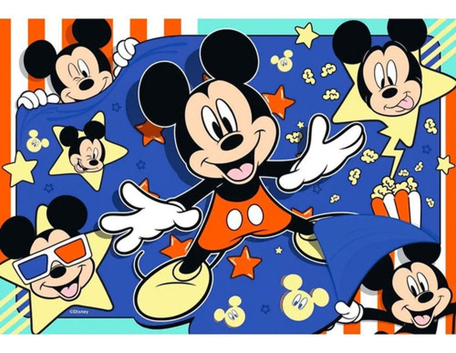 Rompecabezas 2 en 1 Disney: Mickey Mouse 24 Piezas Cada Uno Ravensburger