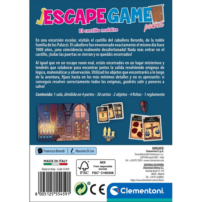 Juego Escape Room Castillo