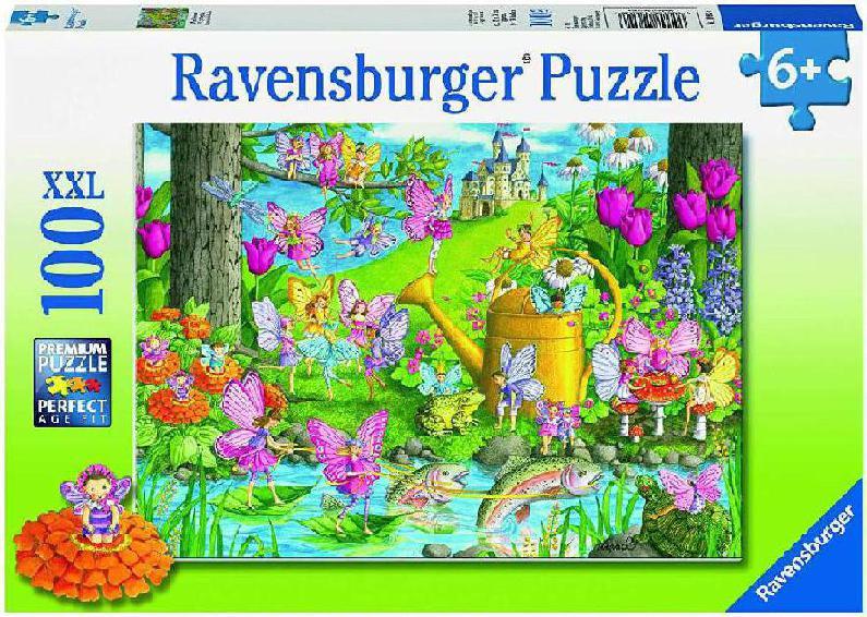 Hadas Jugando Rompecabezas De 100 Piezas Ravensburger