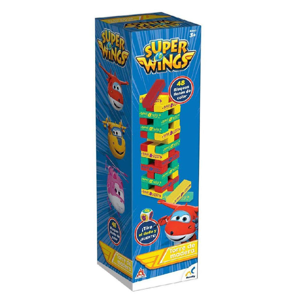 Torre De Madera Pintada Super Wings