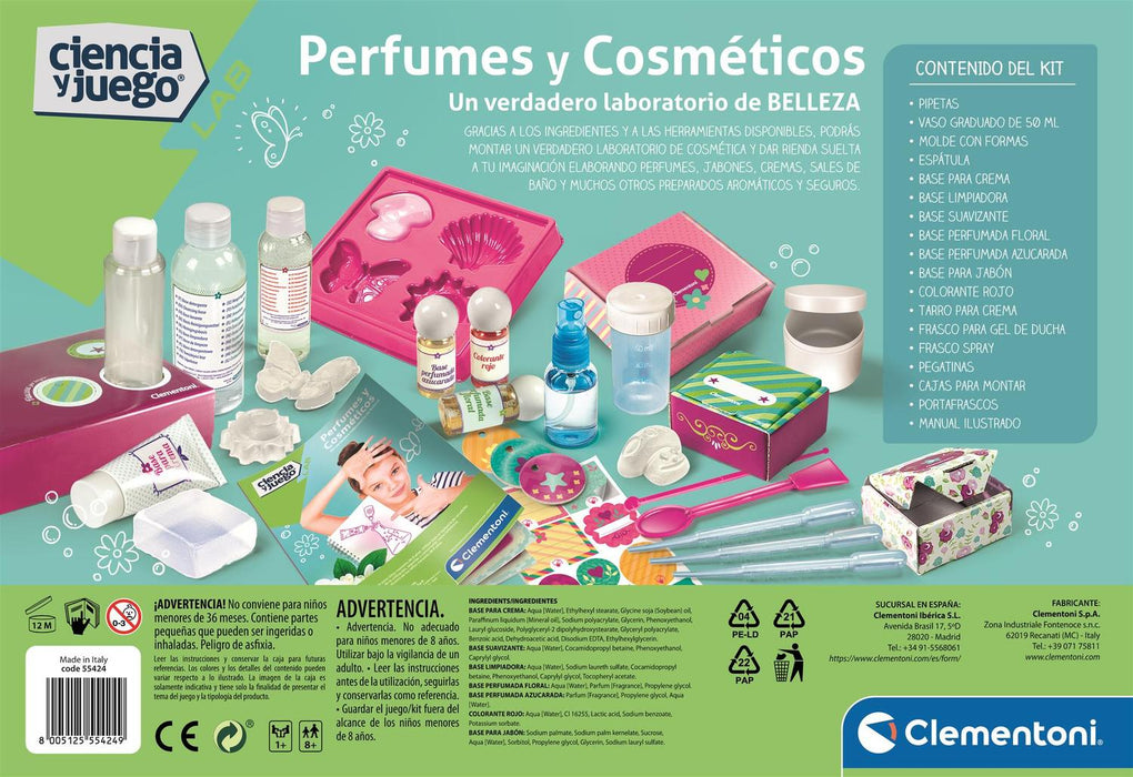 Laboratorio Perfumes y Cosméticos DIY Clementoni