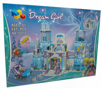 Blocks Para Armar Castillo de Princesas 641 Piezas Caja - 1