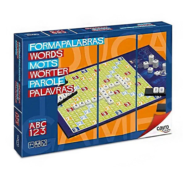 Juego De Mesa Forma Palabras Educativo ABC 123 Cayro