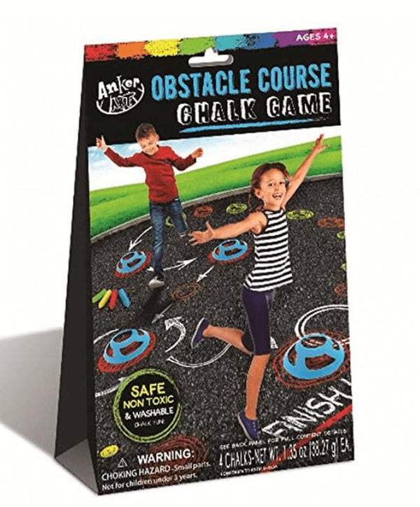 Obstacle Course Chalk Game