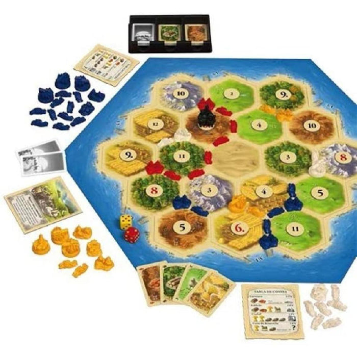 Paquete Catan El juego + Catan Juego De Cartas- Devir