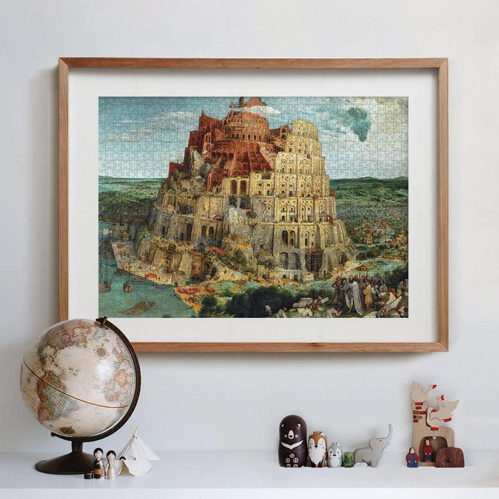Rompecabezas Torre de Babel Bruegel 1500 Piezas