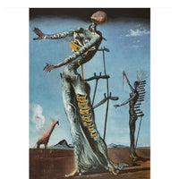 Rompecabezas Jirafa Ardiente  Salvador Dali  Bluebird 1000 Piezas - 2