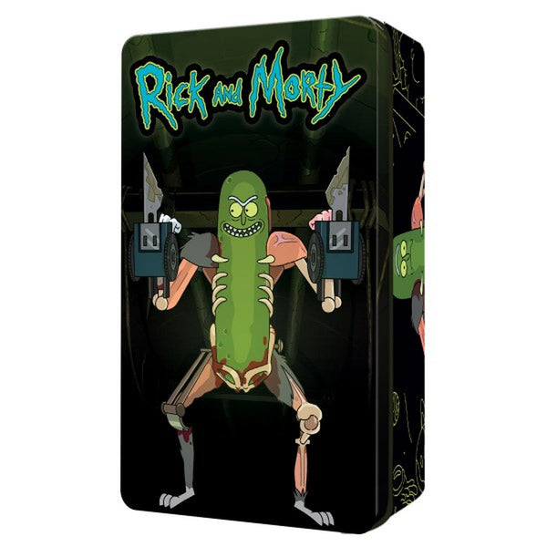 Rompecabezas Rick And Morty En Estuche Metalico 500 Piezas