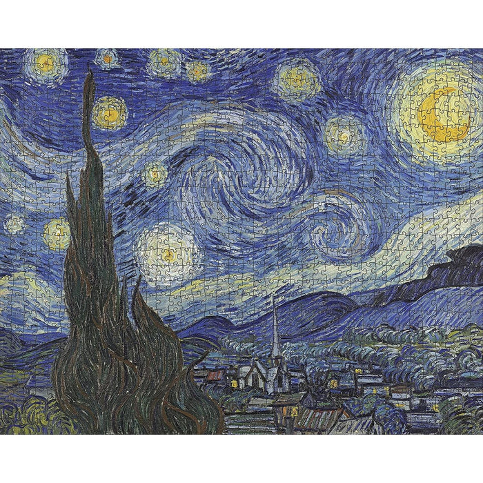 Rompecabezas Noche Estrellada Van Gogh 1000 Pz Pomegranate