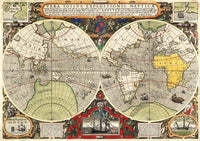 Rompecabezas Mapa Antiguo 6000 Piezas Clementoni - 2