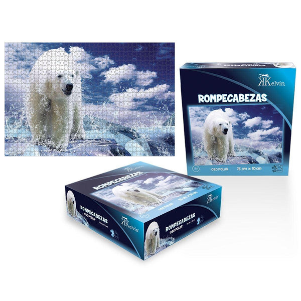 Rompecabezas Oso Polar 1000 Pzs 1000 Piezas