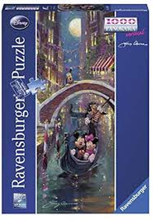 Rompecabezas Mickey: Romance En Venecia 1000 Piezas Ravensburger