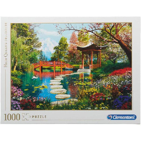 Rompecabezas Jardines De Fuji 1000 Piezas Clementoni