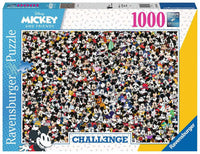 Rompecabezas Challenge Mickey 1000 Piezas Ravensburger - 1
