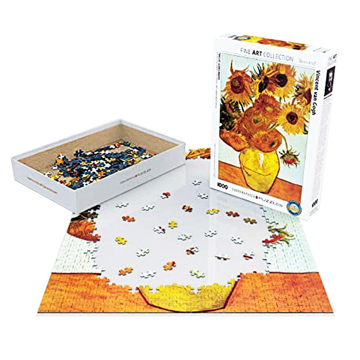 Rompecabezas Van Gogh Girasoles 1000 Piezas EuroGraphics