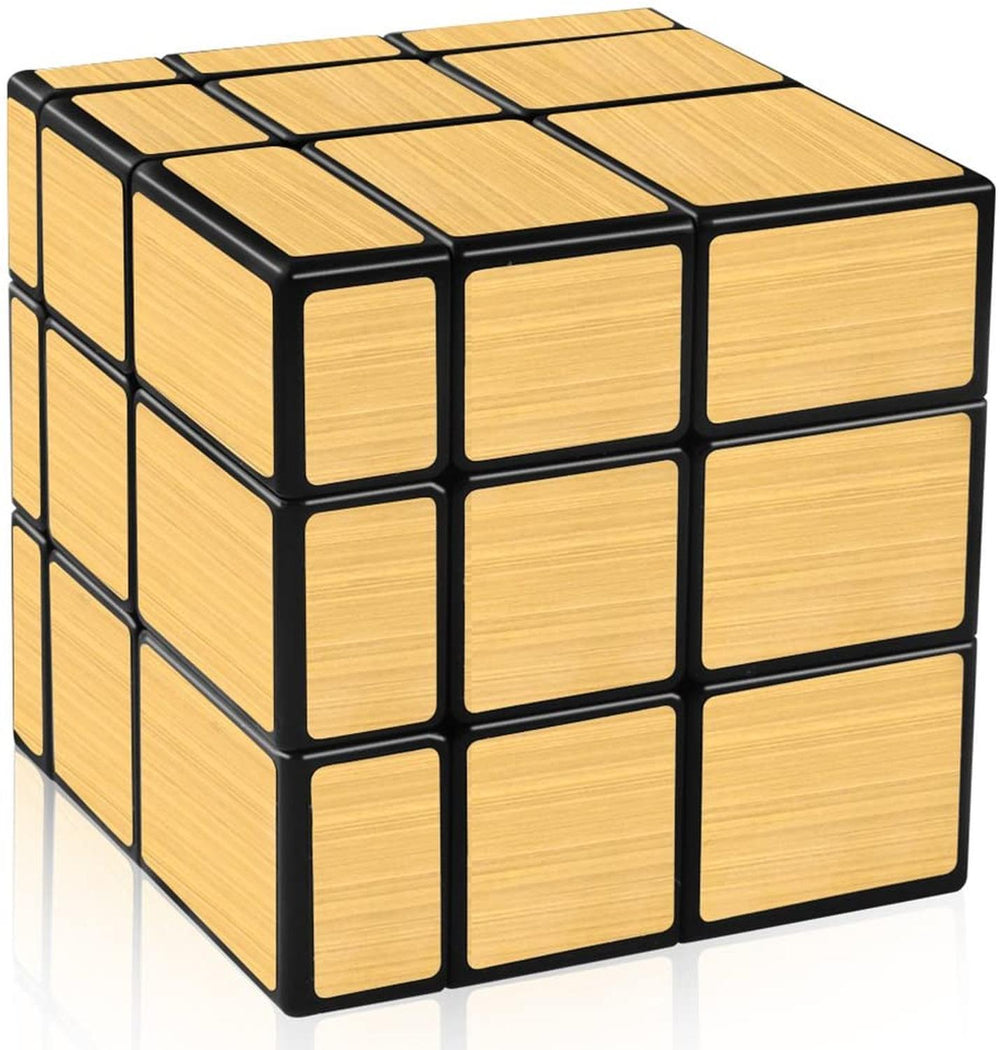 Cubo Magico Mirror Cube - Espejo 3X3 Dorado Destreza