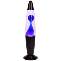 Lampara Lava Cohete Morada 41 Cm - 1