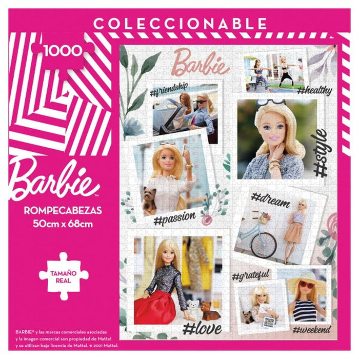 Rompecabezas Barbie, Coleccionable 1000 Piezas