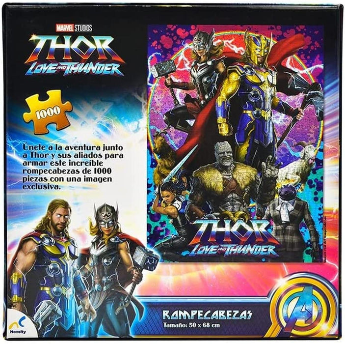 ROMPECABEZAS THOR LOVE AND THUNDER 1000 piezas