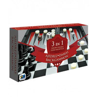 Set 3 En 1 Magnetico Ajedrez, Damas Y Backgammon - 1