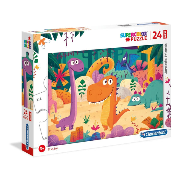 Rompecabezas Infantil Amigos Jurásicos 24 Pz Clementoni