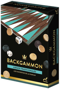 Juego De Mesa Backgammon , Clásico, Madera - 5